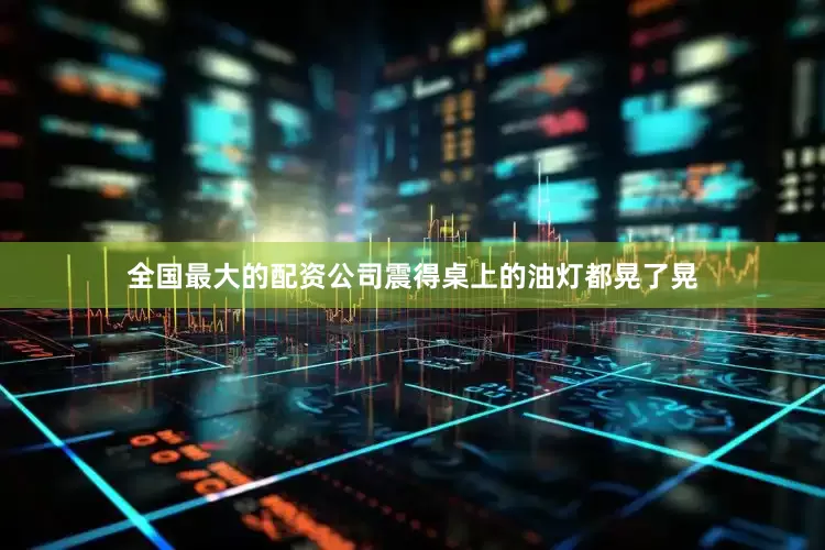 全国最大的配资公司震得桌上的油灯都晃了晃